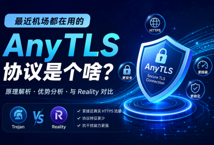 最近机场使用的AnyTLS 协议是个啥？AnyTLS原理、优势与Reality对比解析-Clash Sub