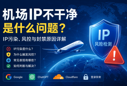 机场IP不干净是什么问题？一文看懂IP污染、风控与封禁原因-Clash Sub
